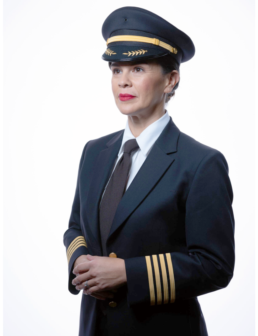 Betsy Sharkskin Midnight Blue Jacket