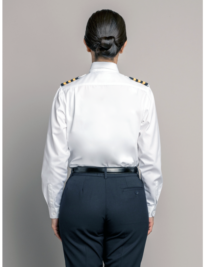 Jayne Open Pocket Long Sleeve Shirt