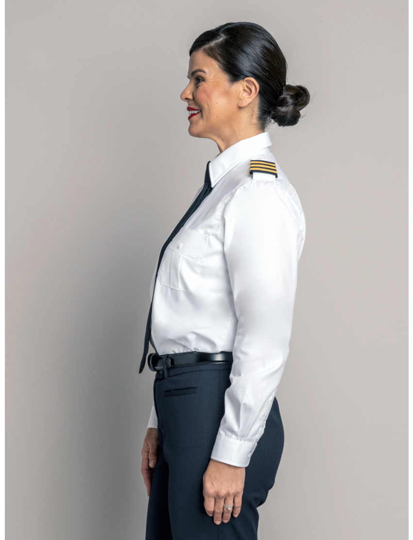 Jayne Open Pocket Long Sleeve Shirt