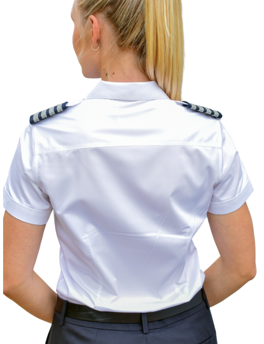 M&H Lauren Open Pocket Short Sleeve Bamboo Shirt w/Eyelet