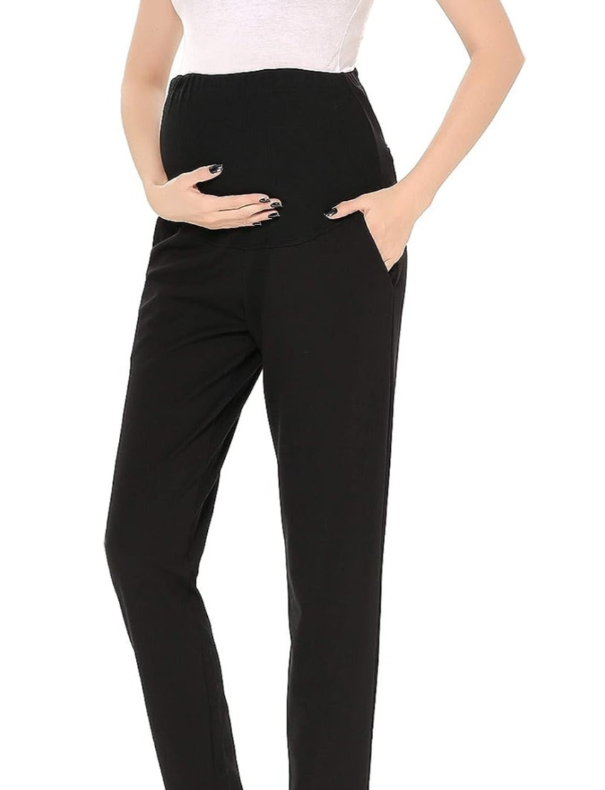 Maternity Tropical Gunsmoke Pants