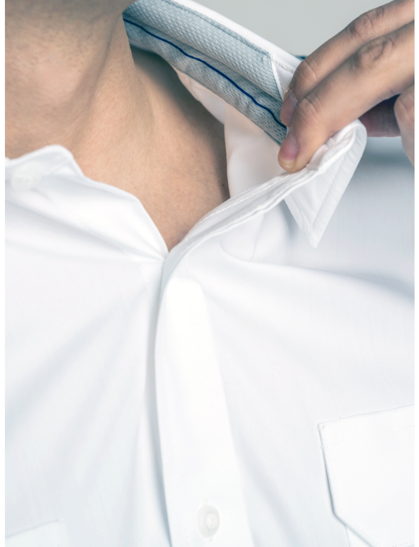 Sterling Tapered Flap Pocket Long Sleeve Shirt w/Eyelet